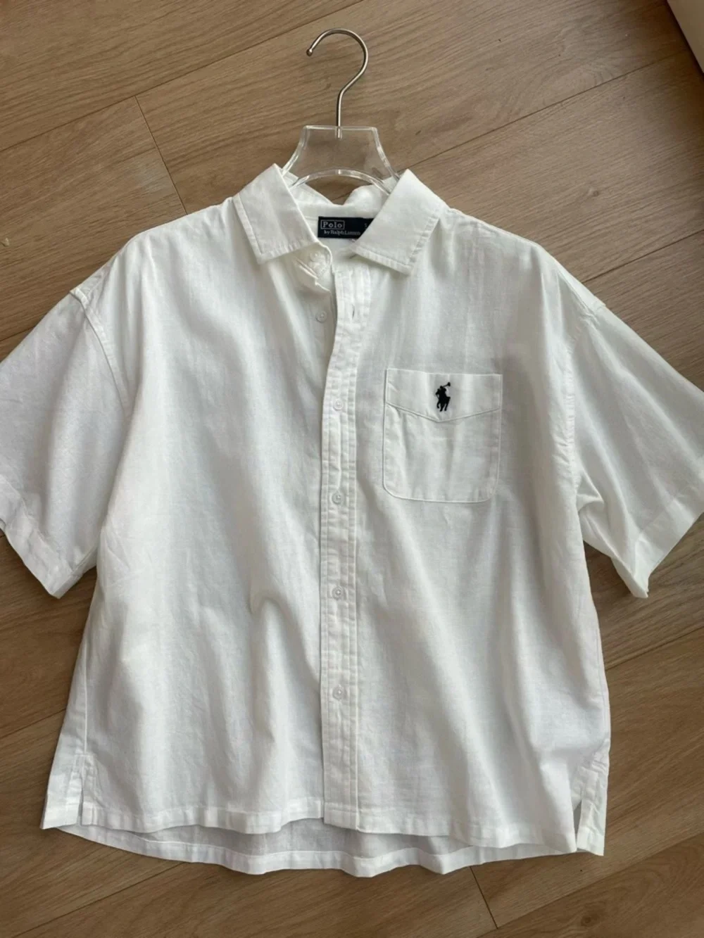 POLO RALPH LAUREN LINEN SHORT-SLEEVE SHIRT, S M L - Picture 2 of 9